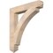 Ekena Millwork Thorton Arts & Crafts Smooth Bracket, Douglas Fir, 5 1/2"W x 36"D x 40"H BKT06X36X40THR03SDF - alternate 1